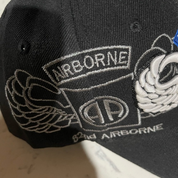 82nd Airborne Division Cap Black never worn brand new - Picture 4 of 6